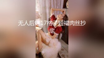 无人后继17格子短裙肉丝抄底