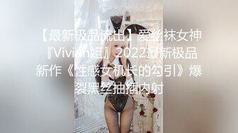 【最新极品流出】爱丝袜女神『Vivian姐』2022最新极品新作《性感女机长的勾引》爆裂黑丝抽插内射