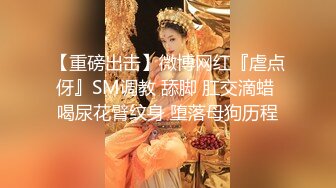 【重磅出击】微博网红『虐点伢』SM调教 舔脚 肛交滴蜡 喝尿花臂纹身 堕落母狗历程