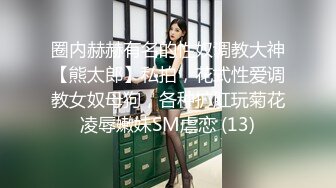 圈内赫赫有名的性奴调教大神【熊太郎】私拍，花式性爱调教女奴母狗，各种扩肛玩菊花凌辱嫩妹SM虐恋 (13)