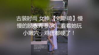 古装时尚 女神 【刘斯琦】慢慢的脱衣秀 扒穴，看着她玩小嫩穴，鸡巴都硬了！