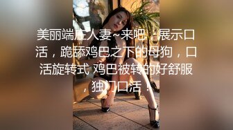 美丽端庄人妻~来吧，展示口活，跪舔鸡巴之下的母狗，口活旋转式 鸡巴被转的好舒服，独门口活！