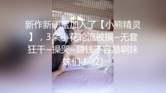 新作新闺蜜加入了【小熊精灵】，3朵小花轮流被操~无套狂干~操哭~赚钱不容易啊妹妹们！ (2)