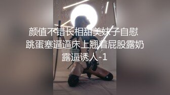 颜值不错长相甜美妹子自慰 跳蛋塞逼逼床上翘着屁股露奶露逼诱人-1